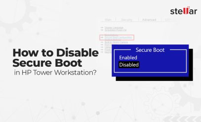 Disable Secure Boot in HP Server