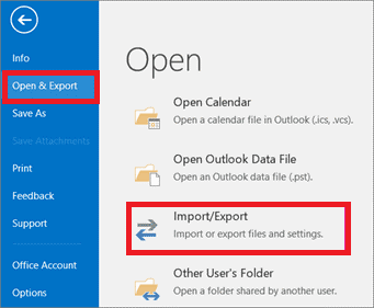 Import CSV files into MS Outlook