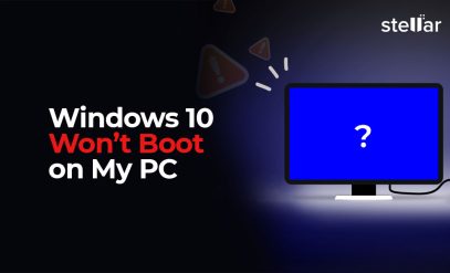 Windows 10 Won’t Boot