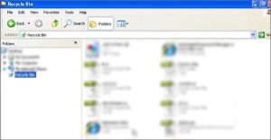 open recycle bin for Recover Permanently deleted PST files from Pen drive