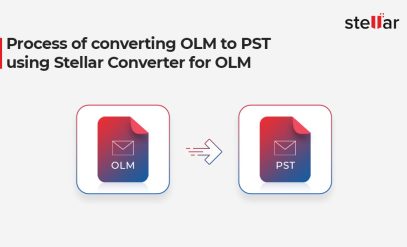 Converting OLM to PST using Stellar Converter for OLM
