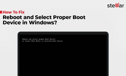 how to fix reboot and select proper boot device in windows