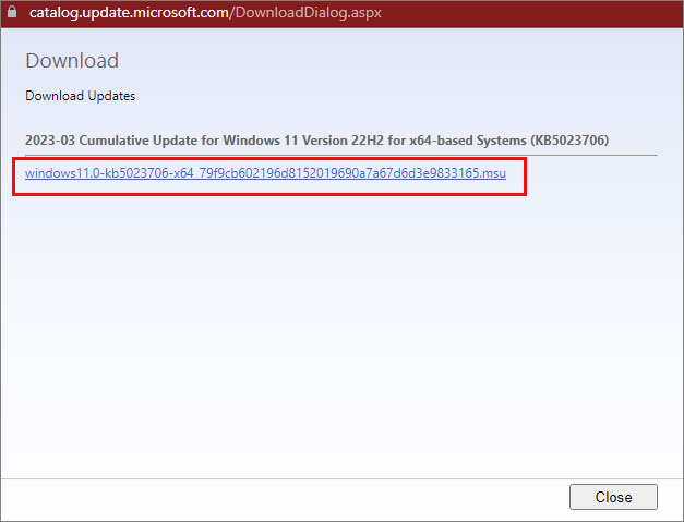 Windows 11 March 2023 Update