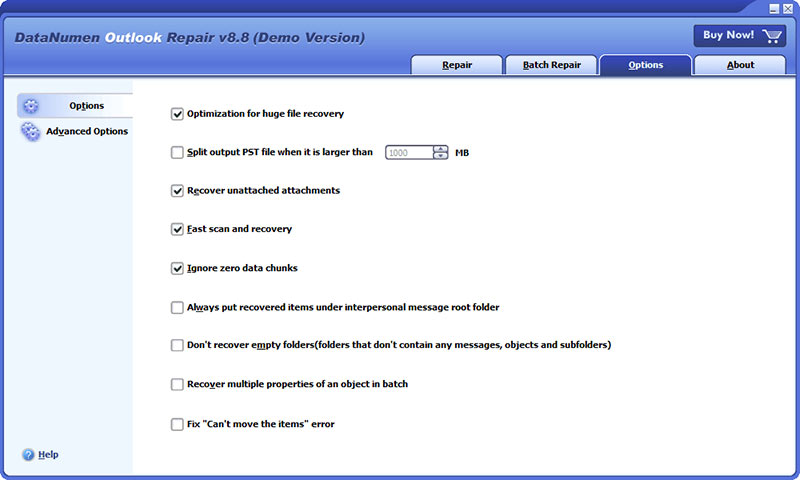 kernel for outlook pst repair