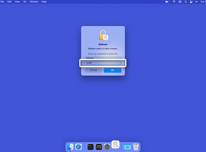 Default Password in Mac