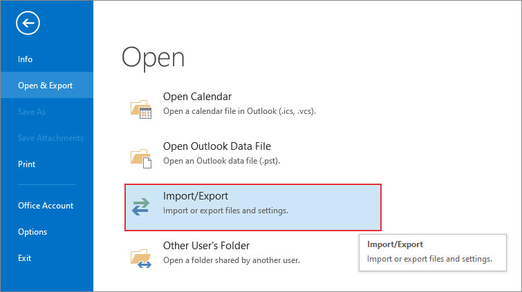 Outlook-Import-Export-Wizard