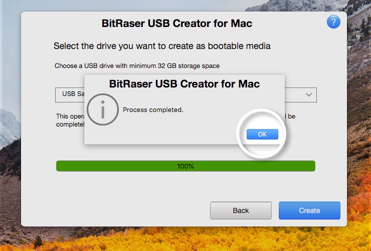 USB Creator process
