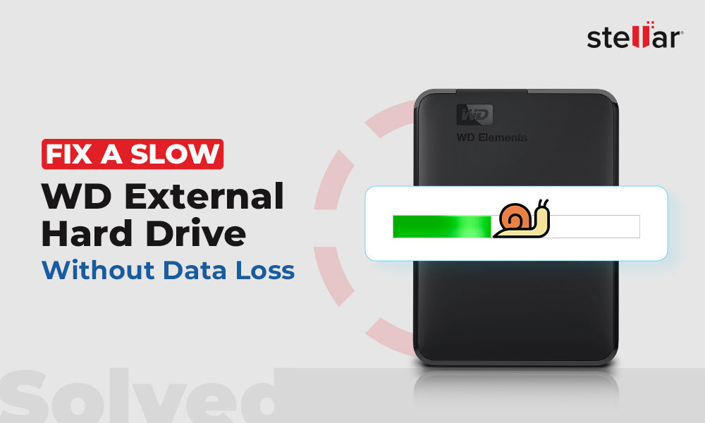 [Solved] Fix A Slow WD External Hard Drive Without Data Loss