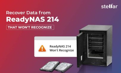 how to recover data from ReadyNAS 214 that won't recognize