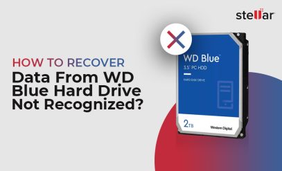 how to recover data from wd blue hard drive not recognized