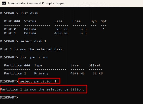 type-in-the-following-command-list-partition