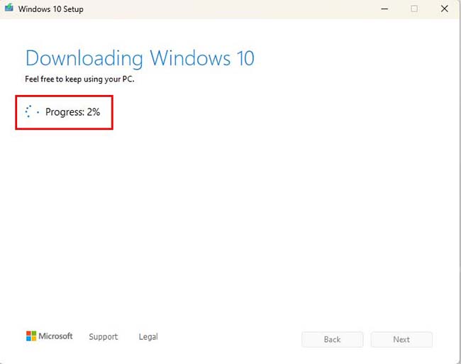 Click on “Upgrade this PC Now- Error Code 0x80072f8f Windows 10