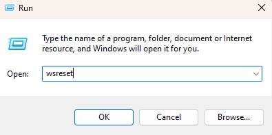 Press the Windows Key + “R