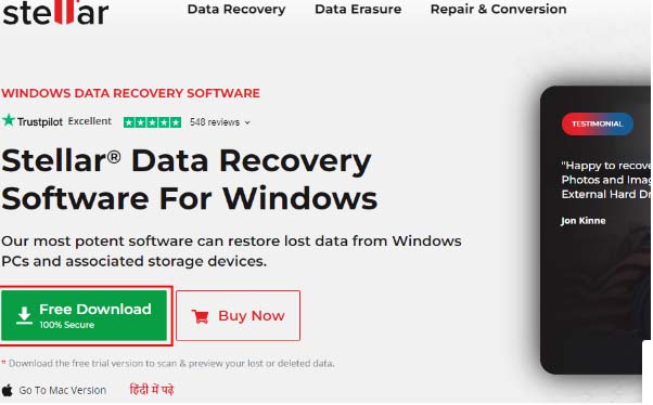 Recover Data Lost