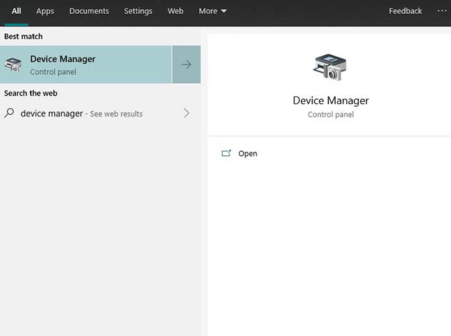 type Device Manager