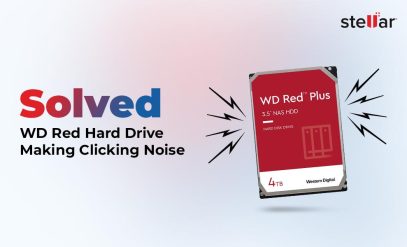 wd red hard drive making clicking noise