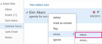 Recover Deleted Outlook Emails on Windows