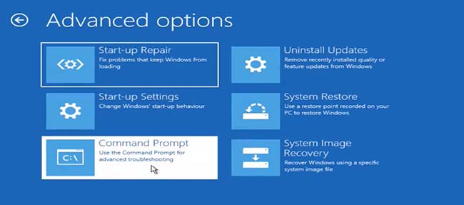 Manually Rebuild the BCD (Boot Configuration Data)