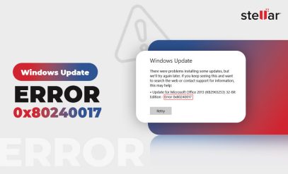 Windows Update Error 0x80240017