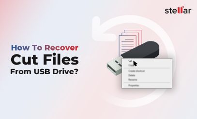 how to recover cut files from usb drive