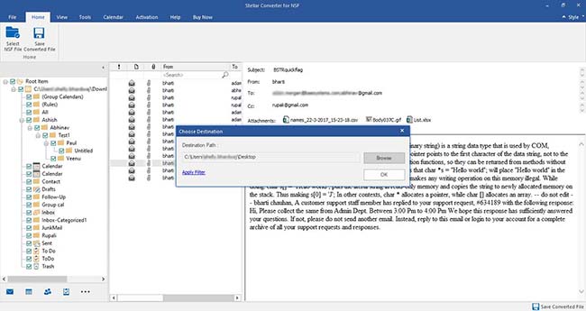 NSF File Does Not Exist Error