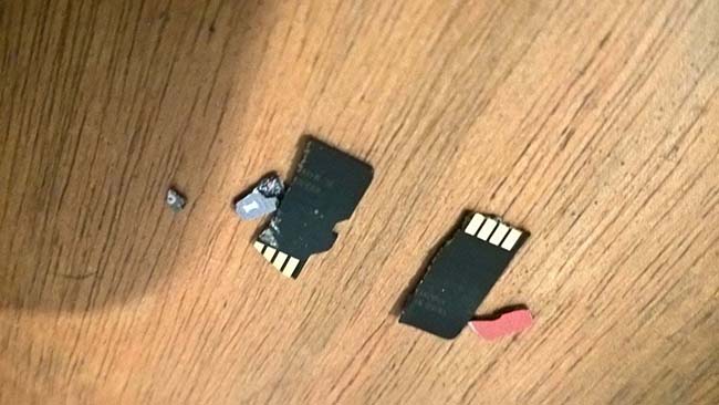 notice any signs of physical wear and tear such as bends scratches or damaged connectors