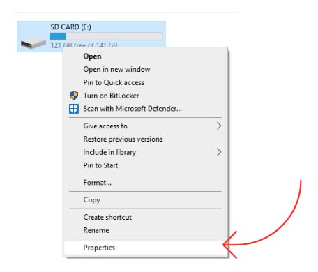 SD Card Not Storing Data