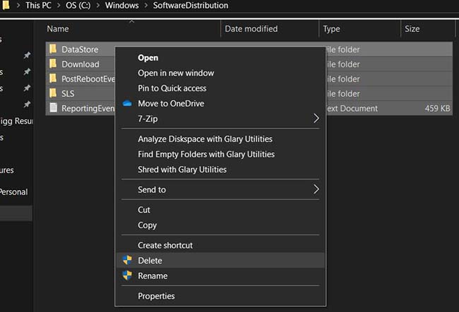 0x80070002 Windows Update
