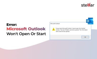 Error: Microsoft Outlook Won't Open or Start