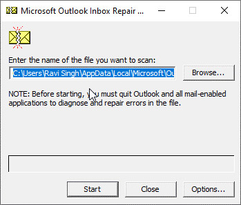 click-Browse-and-then-choose-the-PST-file.-Then-click-Start