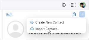 click-the-add-icon-and-choose-Import-Contact