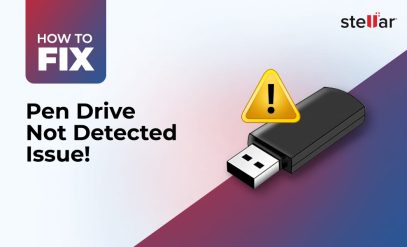 how to fix pen drive not detected issue