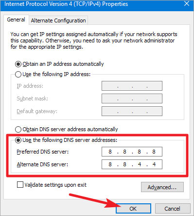 Use-the-following-DNS-server-addresses