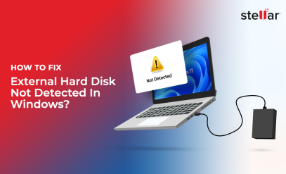 fix external hard disk not detected in windows