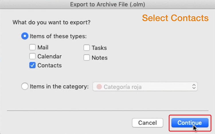 split OLM files by size for Mac Outlook users