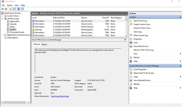 Windows Crash Logs