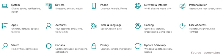 Go to “Settings