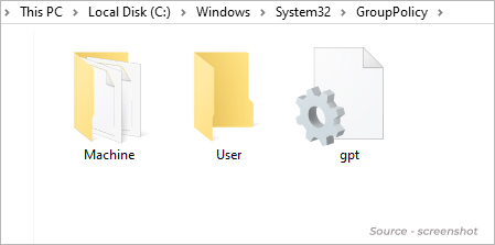 Most malware targets system files and can affect Group Policy