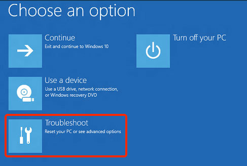 Choose an option