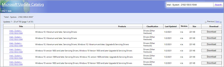 Intel - System - 2102.100.0.1044