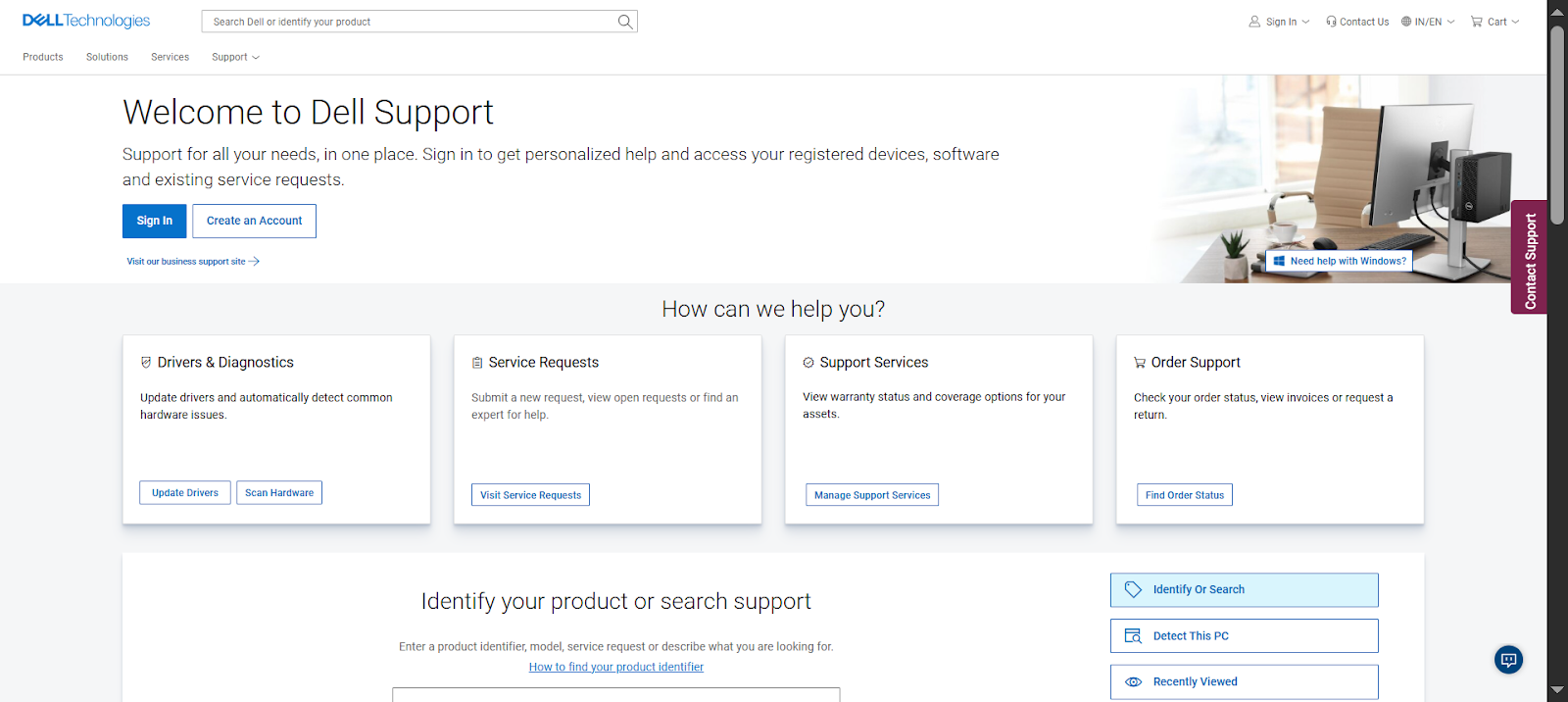 Visit-Dell-Support