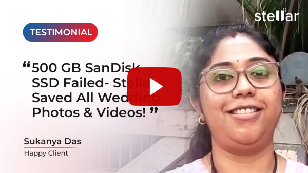 Stellar Data Recovery Kolkata - Sukanya