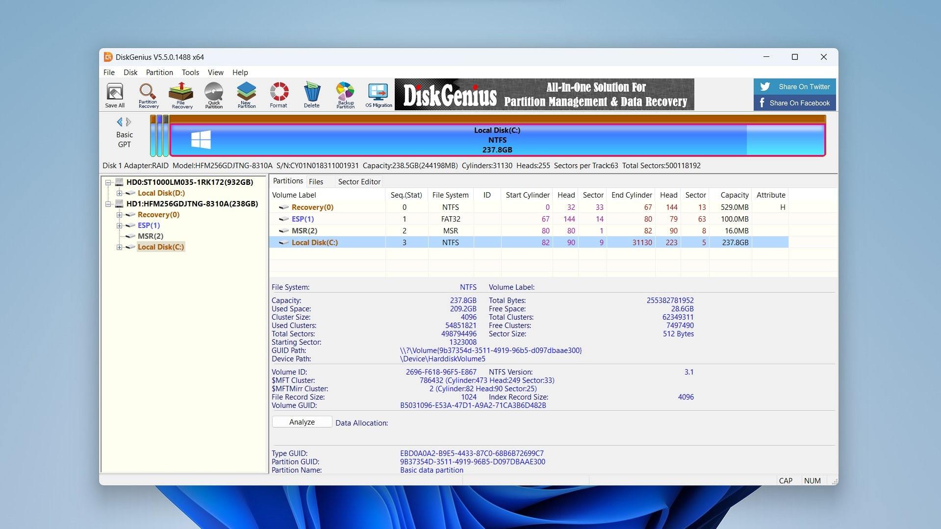 Disk Genius