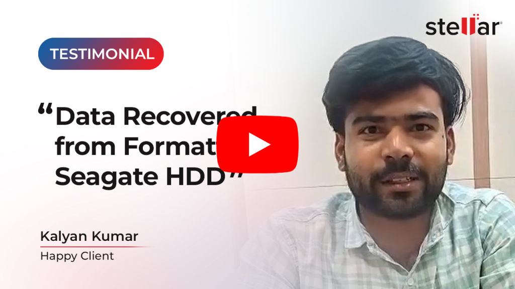 Stellar Data Recovery in Hyderabad - Kalyan