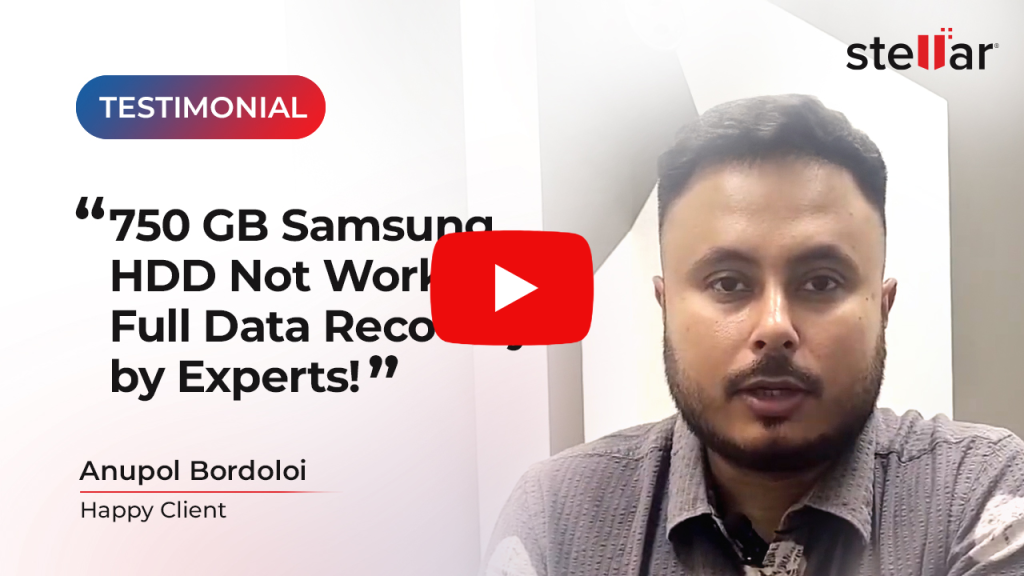 Stellar Customer -Anupol Bordoloi