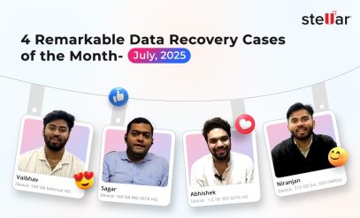 4 Remarkable Data Recovery Cases of the Month July 2025
