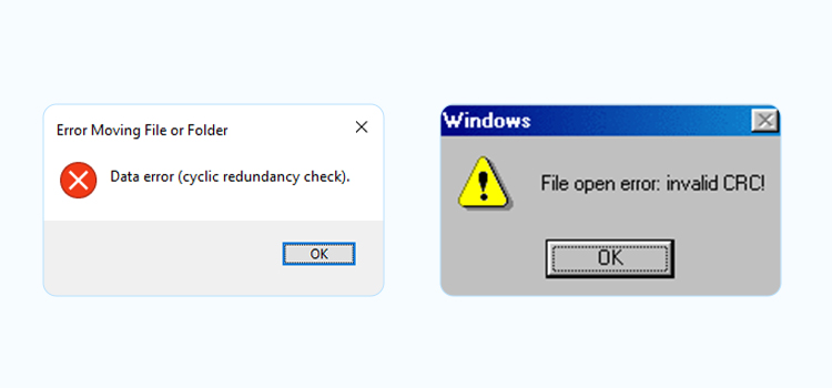Cyclic Redundancy Check Error