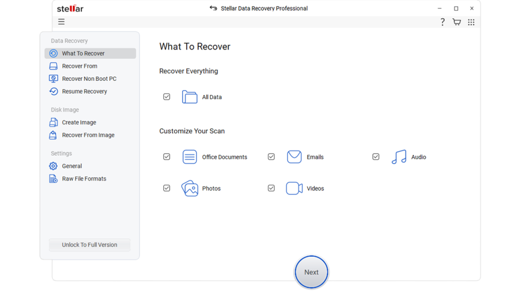 What to Recover-Stellar Data Recovery