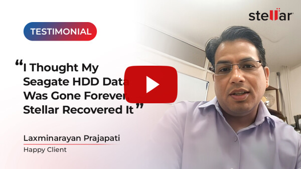 Laxminarayan Prajapati-Stellar Customer