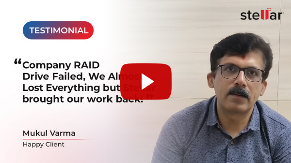 Mukul Varma - Stellar Customer